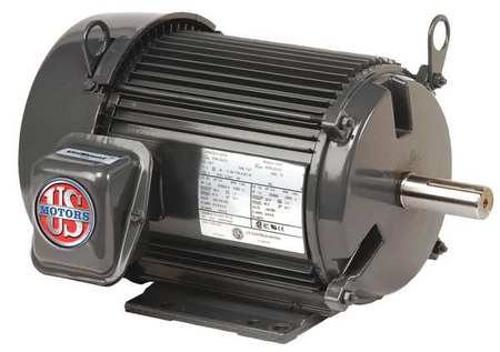 Mtr,3ph,10 Hp,1200,208-230/460v,eff 91.7