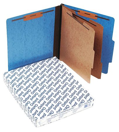 Letter File Folders,light Blue,pk10 (1 U