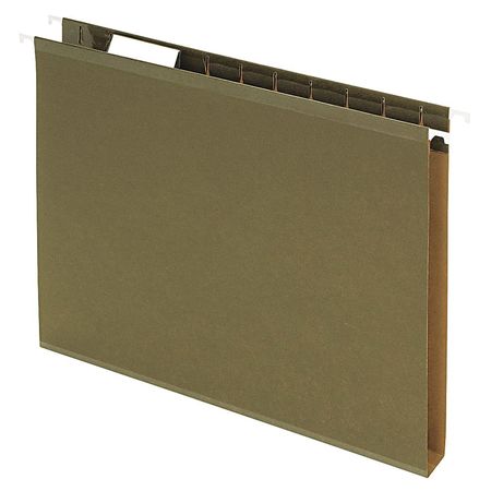 Box Hanging File Folder,std Green,pk25 (