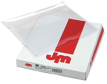 File Jacket,clear,vinyl,pk25 (1 Units In