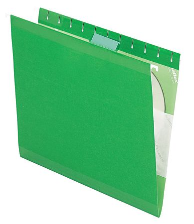 Hanging File Folders,bright Green,pk25 (