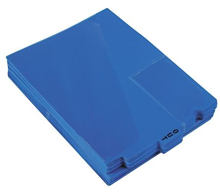 Outguides,preprinted Tabs,blue,pk50 (1 U