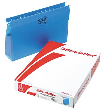 Box Hanging File Folder W/sides,pk25 (1