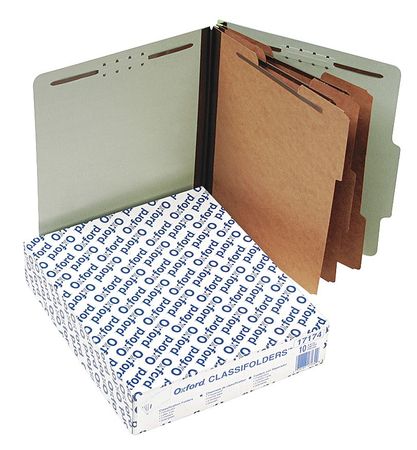 Letter File Folders,green,pk10 (1 Units