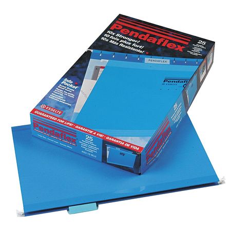 Hanging File Folders,blue,pk25 (1 Units