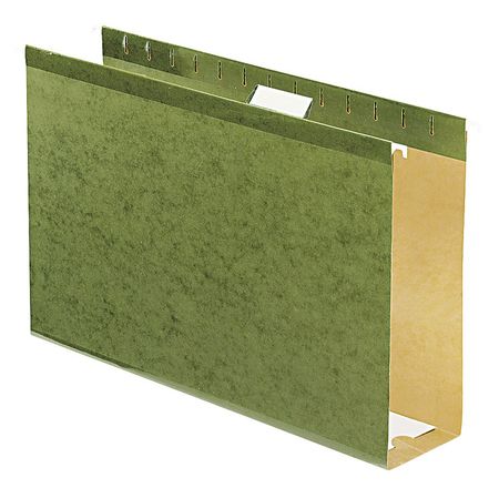 Box Hanging File Folder,std Green,pk25 (