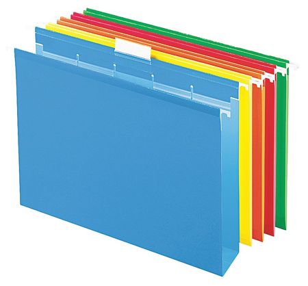 Letter File Folders,assorted,pk20 (1 Uni