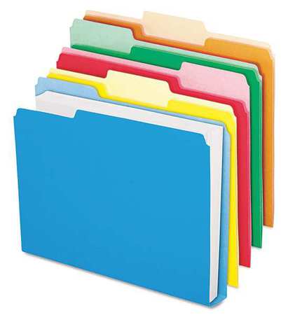 Letter File Folders,assorted,pk50 (1 Uni