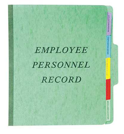 Employee/personnel File Folder,green (1