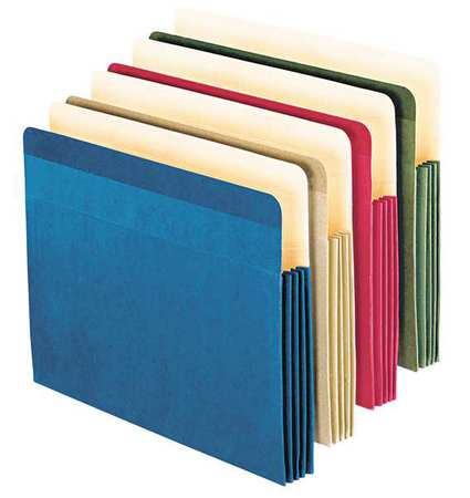 Expandable File Folder,assorted,pk4 (1 U