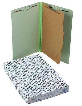 Legal File Folders,pale Green,pk10 (1 Un