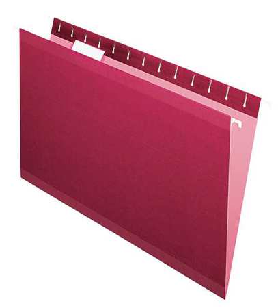 Hanging File Folders,burgundy,pk25 (1 Un