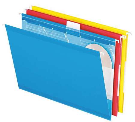 Box Hanging File Folders,assorted,pk20 (