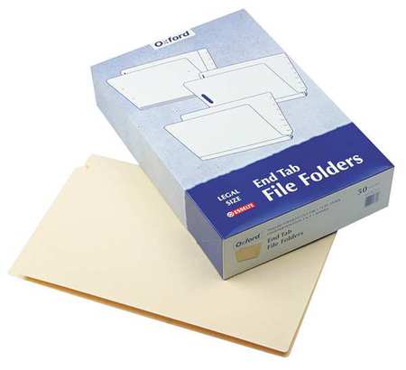 Legal File Folders,manila,pk50 (1 Units