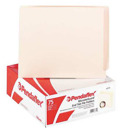 Letter File Folders,manila,pk75 (1 Units