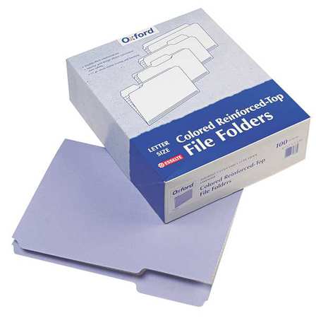 Letter File Folders,lavender,pk100 (1 Un