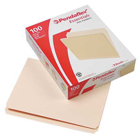 Letter File Folders,manila,pk100 (1 Unit