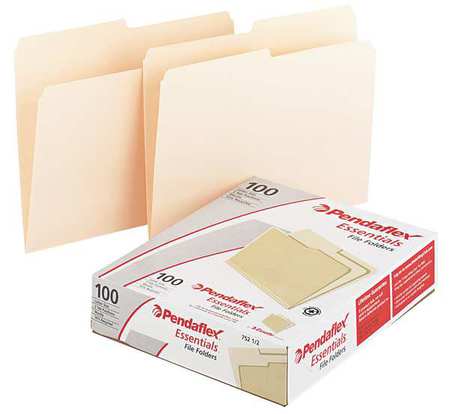 Letter File Folders,manila,pk100 (1 Unit