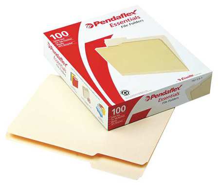 Letter File Folders,manila,pk100 (1 Unit