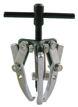 Mechanical Jaw Puller,1 Ton Cap,3 Jaws (