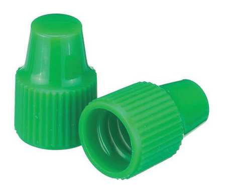 Dropper Tip Cap,8-425mm,pp,green,pk100 (