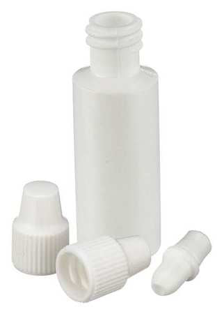 Dropper Bottle,3ml,white,round,pk144 (1