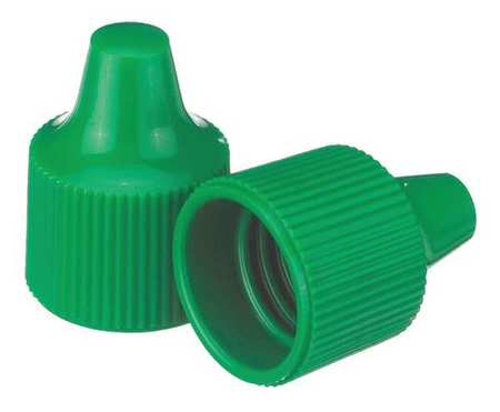 Dropper Tip Cappp,green,pk1000 (1 Units