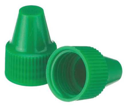 Dropper Tip Cappp,green,pk1000 (1 Units