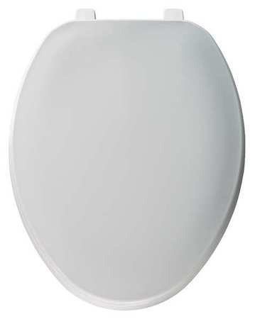 Toilet Seat,round,closed Front,16-7/16in