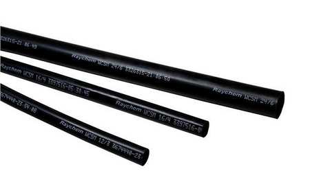 Shrink Tubing,0.472in Id,black,4ft (1 Un