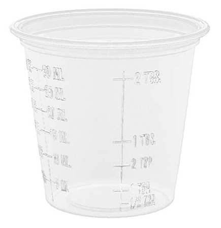 Disp. Cold Cup,1-1/4 Oz.,clear,pk2500 (1