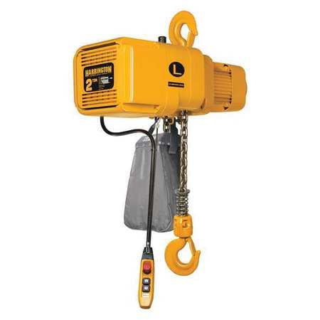 Elec. Chain Hoist W/trolley,4000 Lb. (1