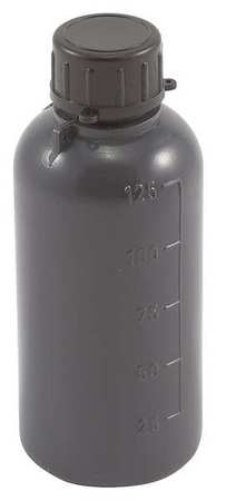 Bottle,125ml,plastic,narrow,pk50 (1 Unit