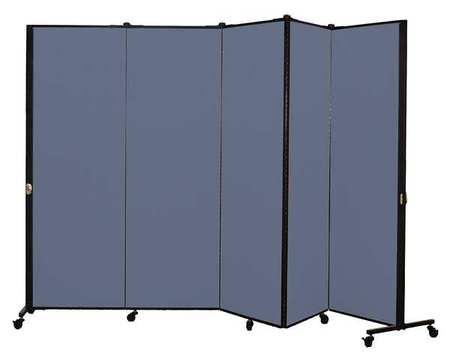 Portable Room Divider,9ft 5in W,lake (1