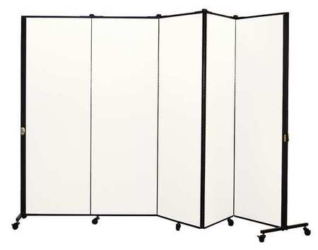 Portable Room Divider,9ft 5in W,ice (1 U