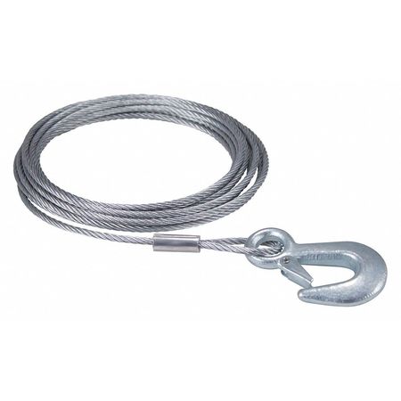 Winch Cable W/hook 20 Ft. X 3/16 In (1 U