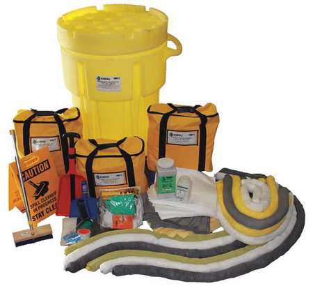 Spill Kit, Chem/hazmat, Yellow (1 Units