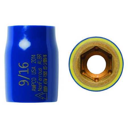 Insulated Socket,3/8 In. Dr,1/2 In. Hex