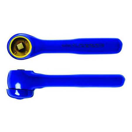 Ratchet,insulated,nonspark,3/8"dr,7-3/4"