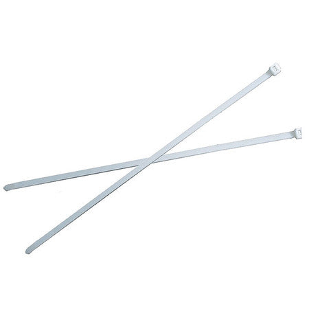 Cable Ties,standrd,6/6,nylon,nat,9" (100