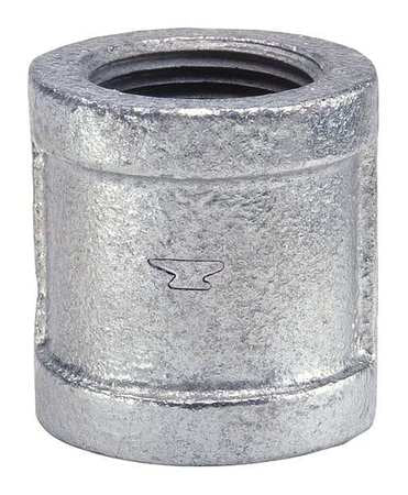 Coupling,galvanized, Mi 150,1/2 In. (1 U