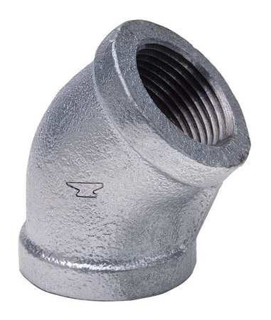 Elbow, 45 Deg,1 In,npt,galv (1 Units In