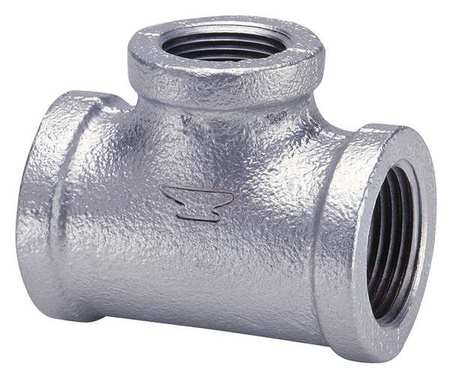 Tee,galvanized Mi,150,1/2 In.,npt (1 Uni