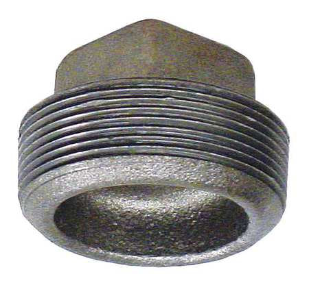 Square Head Plug,1/2 In,npt,galv (1 Unit