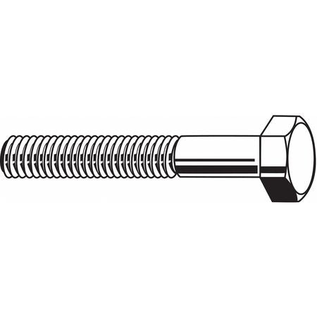 Hex Cap Screw,3/8"-16,12"steel,pk5 (1 Un