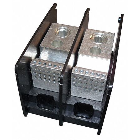 Pwr Dist Block,380a,2p,4awg-500 Mcm,600v