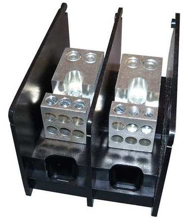 Pwr Dist Block,350a,2p,2/0-14 Awg,600vac