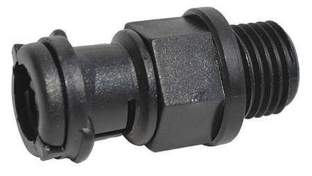 Connector,0.276 In.,black,nylon (1 Units