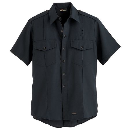 Fr Short Sleeve Shirt,dark Navy,38 In. (