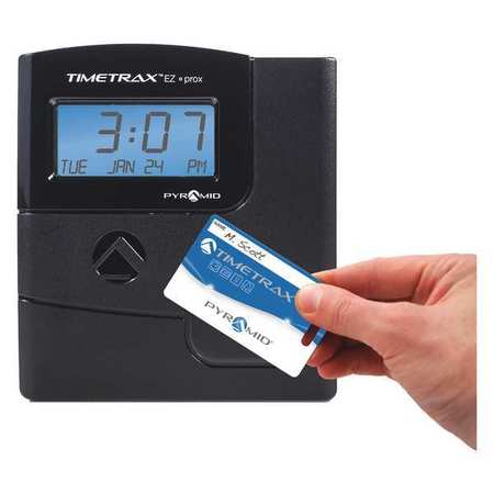 Time Clock,digital, Lcd (1 Units In Ea)